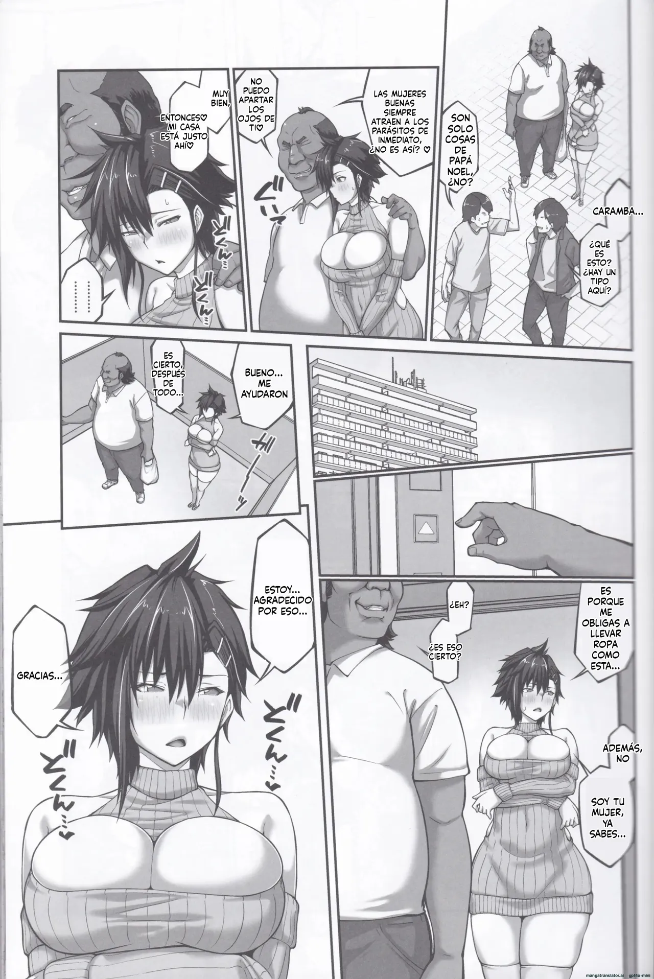 Nakadashi Oji-san ni Nerawareta Mesu wa Nigeru Koto ga Dekinai ~Fujitomo Megumi Hen 4~ MTL page 8 full