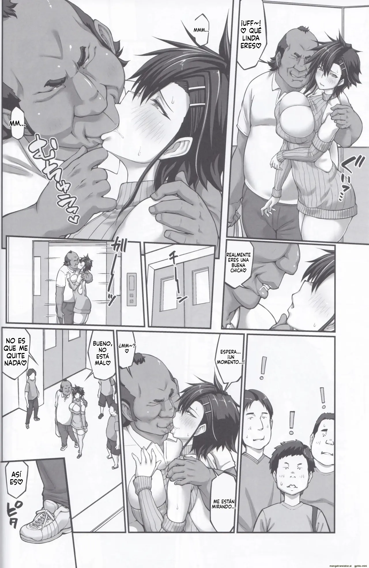 Nakadashi Oji-san ni Nerawareta Mesu wa Nigeru Koto ga Dekinai ~Fujitomo Megumi Hen 4~ MTL page 9 full