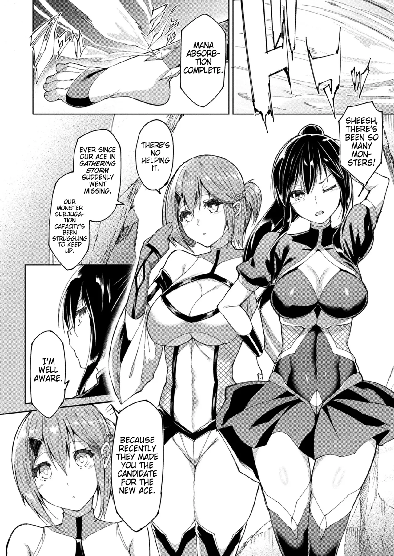 Taima Senshi Iruma&amp;Rinen ~Yami ni Somaru Kizuna~ Zenpen | Exorcist Warriors Irma ＆ Lynen ~A Bond Dyed in Darkness~ Parts 1&amp;2 page 2 full