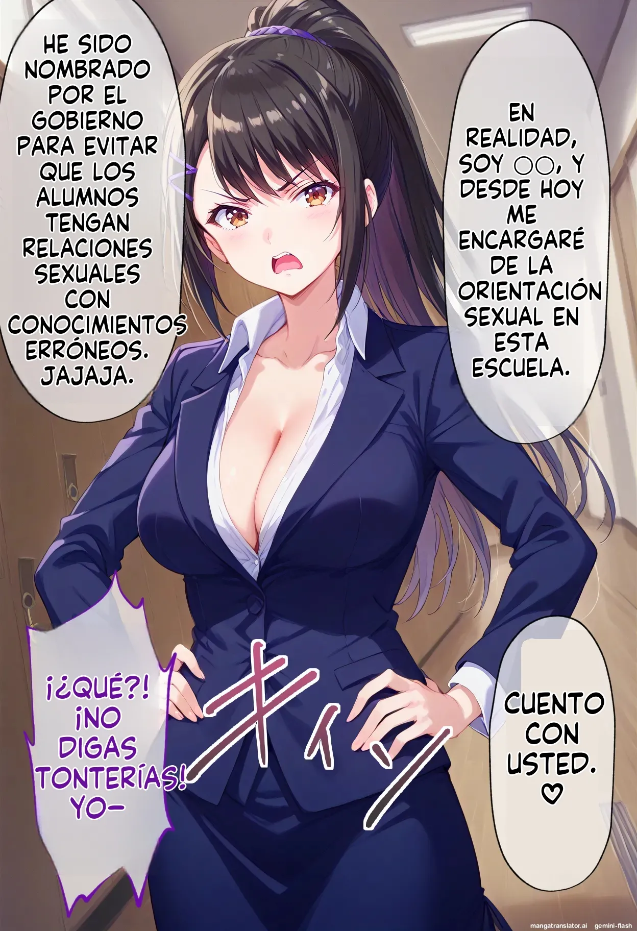Jitsuryoku Shijou Shugi no Gakuen no Itigun Zyosi ga Saimin Ozisan ni Zenin Netorare hara Masareru Hanasi - Brute  MTL page 7 full