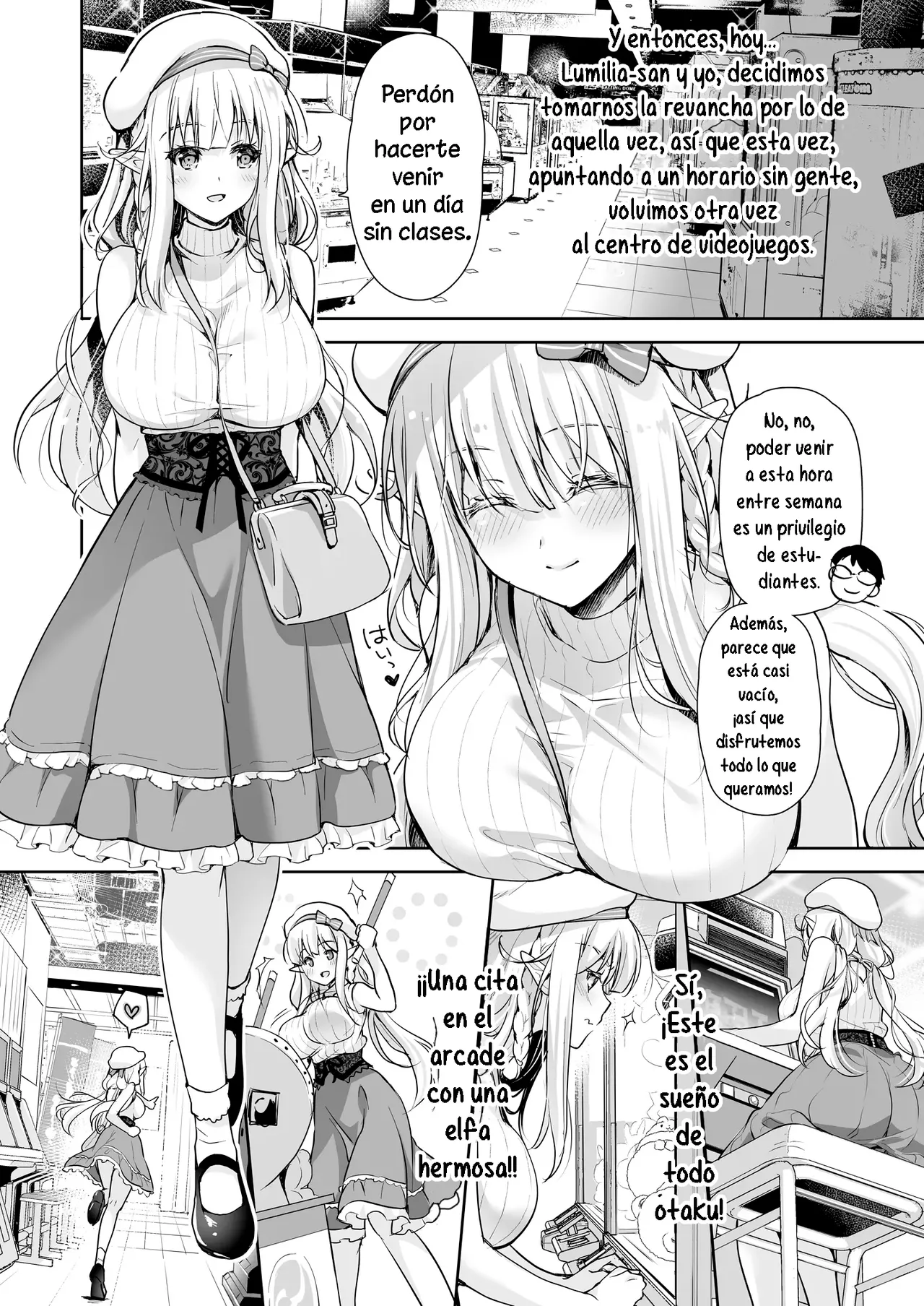 OtaCir no Elf Hime 4｜La Princesa Elfo del Club Otaku 4 page 3 full