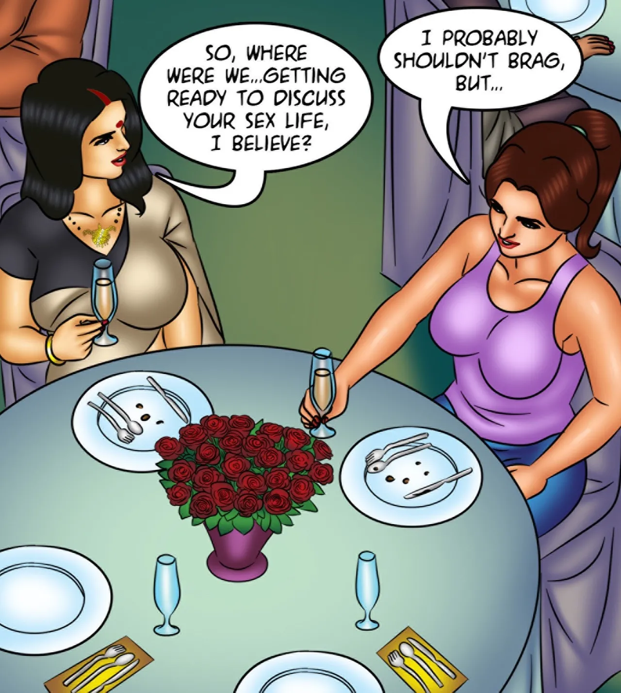 Savita Bhabhi Episode 128 Waxing Erotic page 5 full