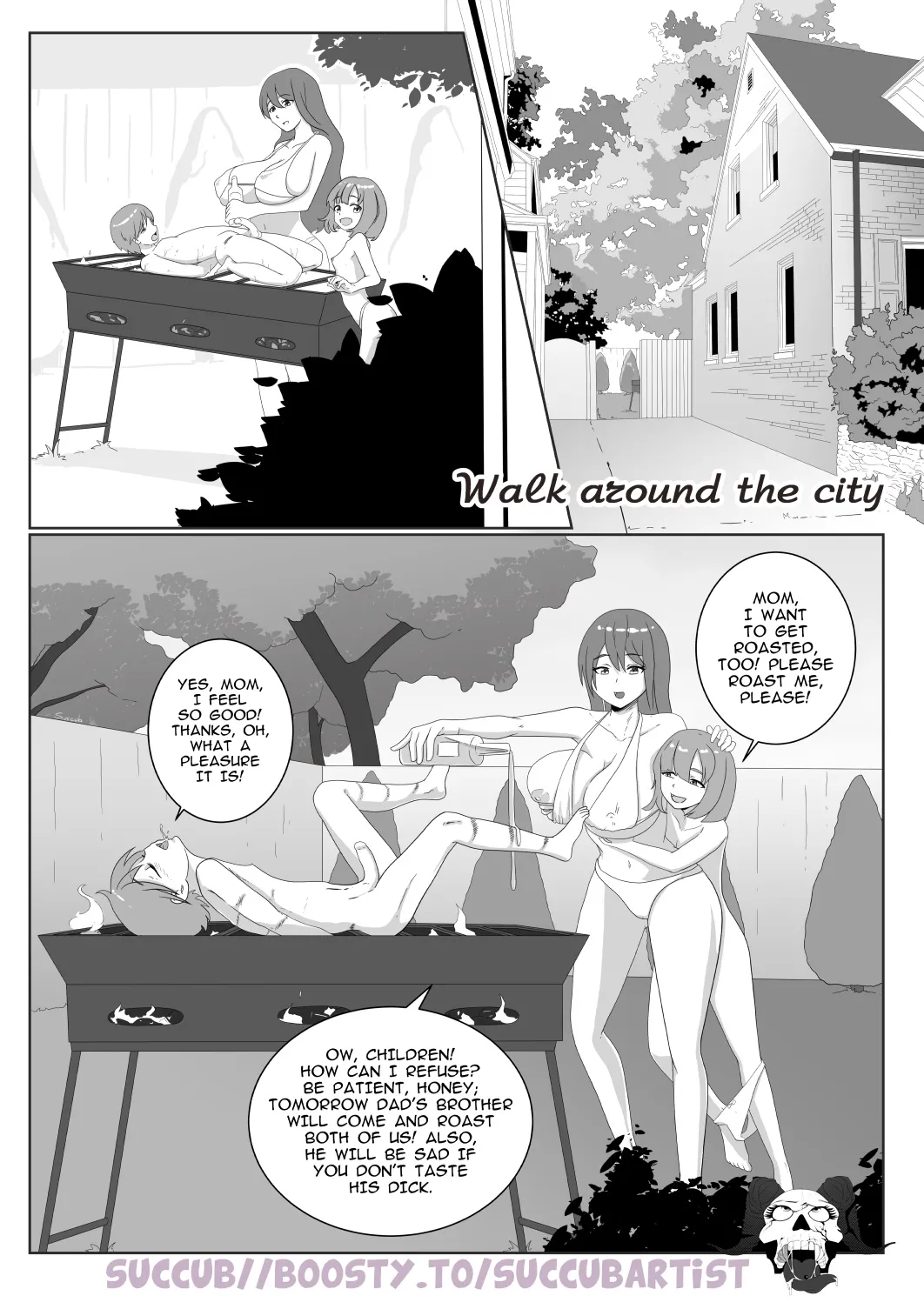 Walk through the city page 1 full