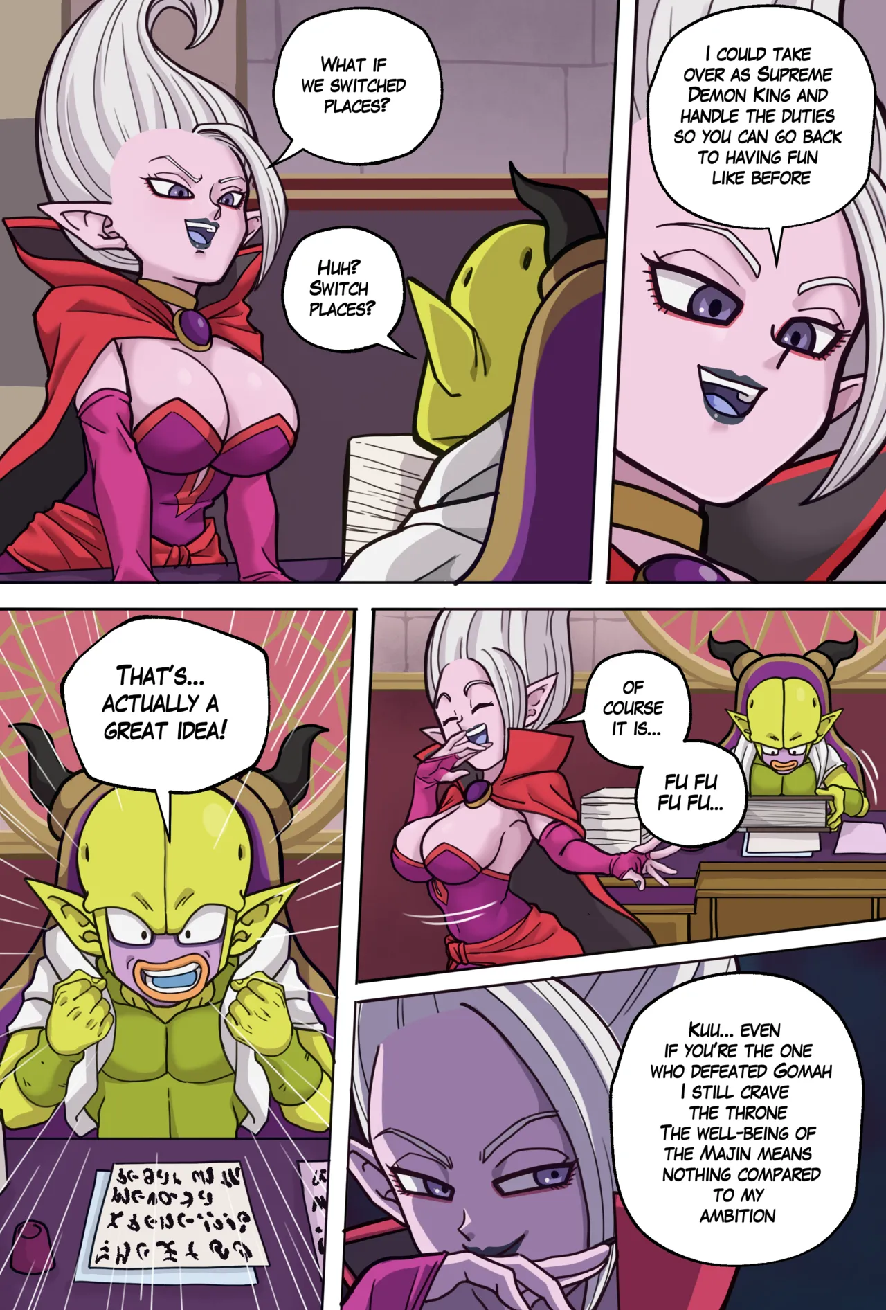 Dragon Ball Daima Body Change page 4 full