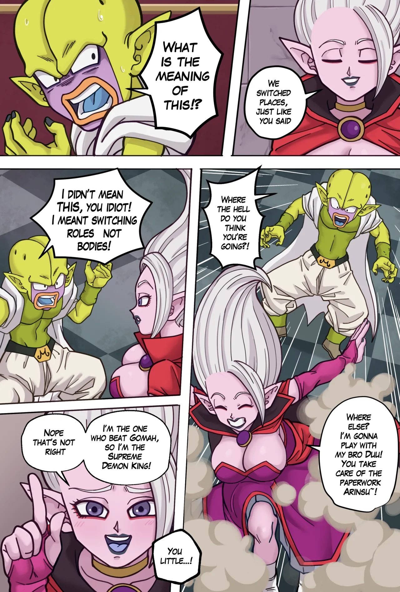 Dragon Ball Daima Body Change page 8 full