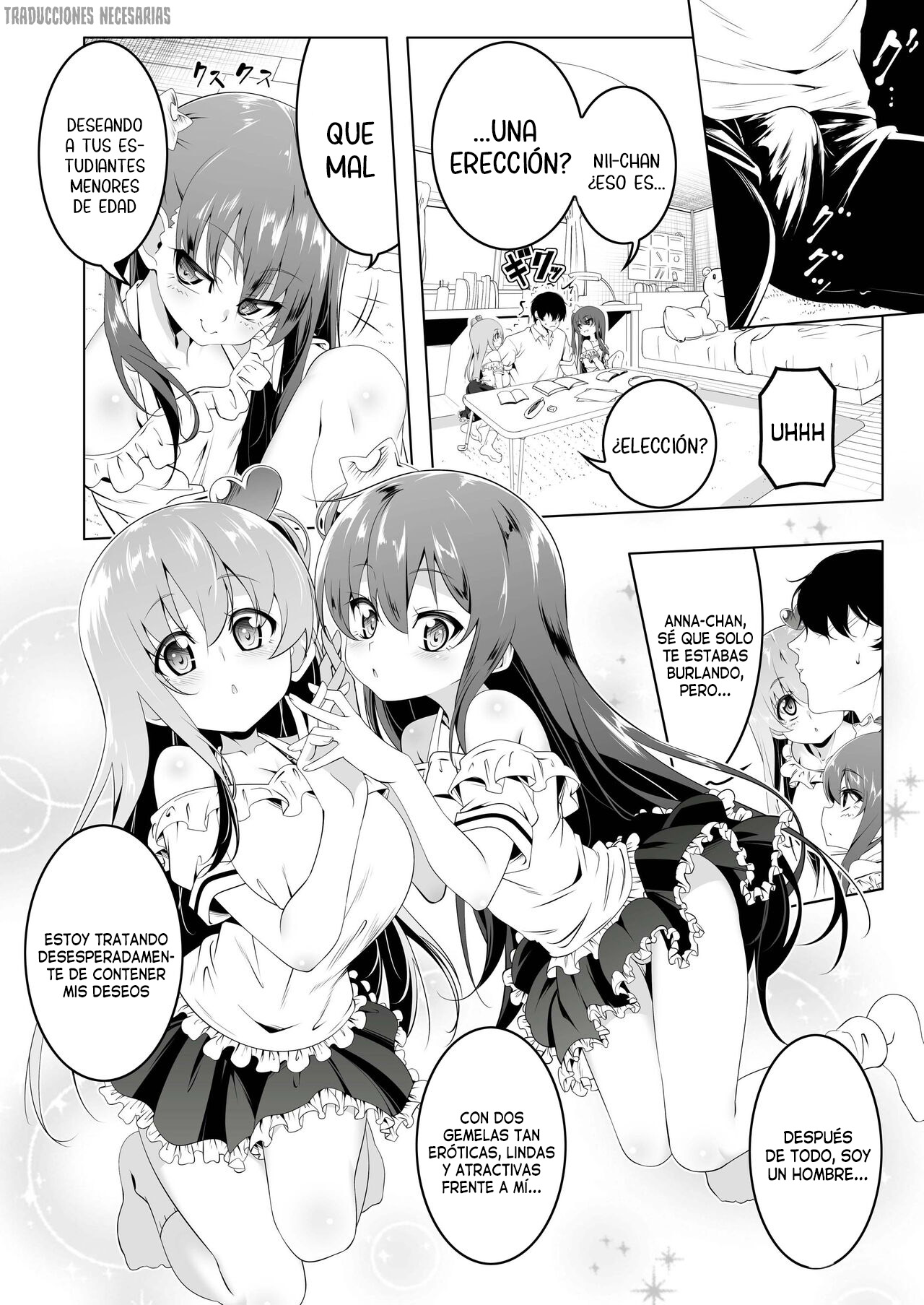 Gakkou Tokidoki Sex Ya-san 3-jikanme - Por las noches la escuela se vuelve un burdel 3er Periodo ~Edición Gemelas Lascivas~ page 5 full