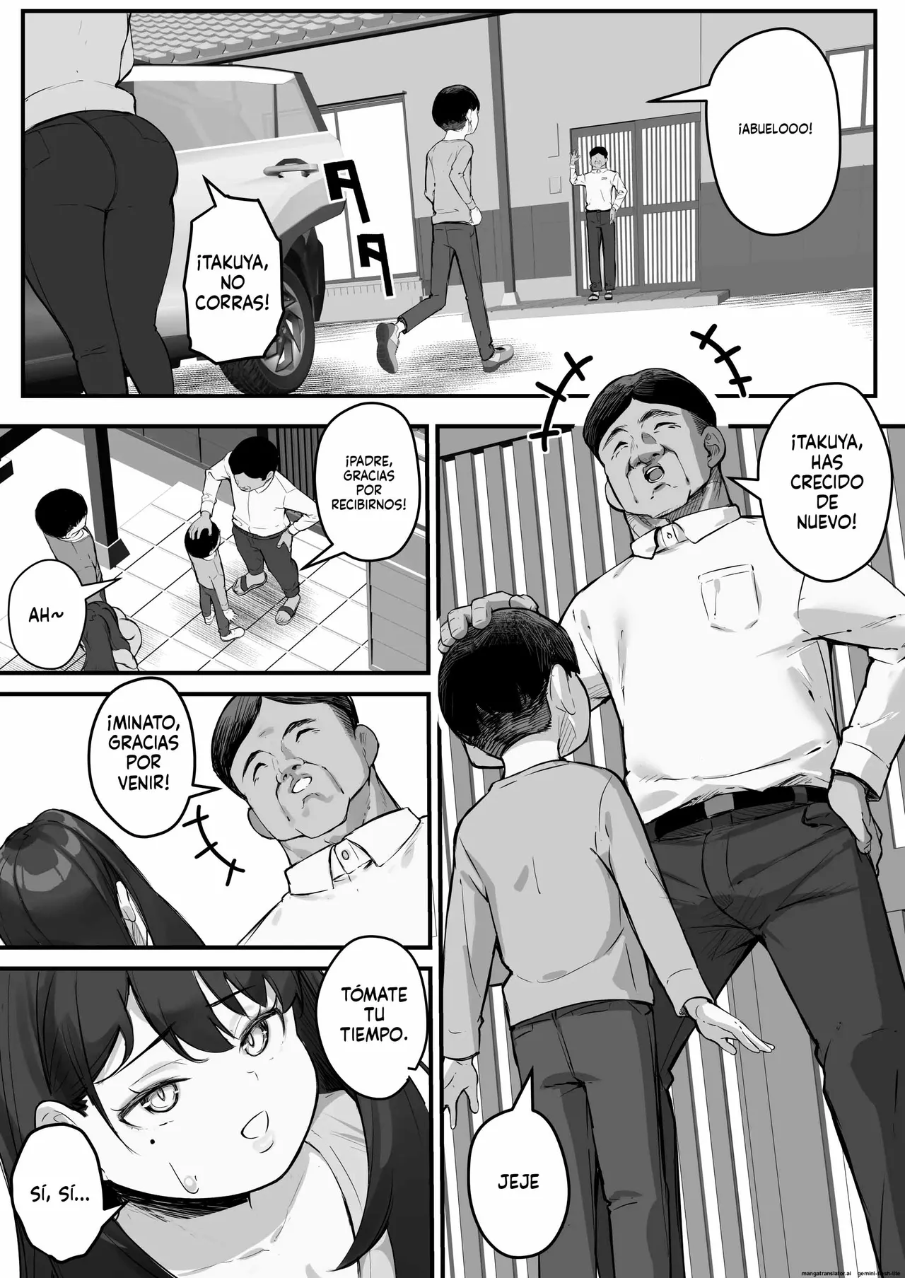NTR Tsuma Gifu no Yarashi-me ga Kiraidattanoni｜Esposa Infiel׃ Odiaba la Mirada Lasciva de mi Suegro page 9 full