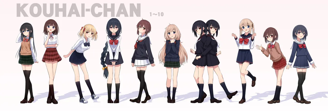 Kouhai-chan 1-10、14、15 page 1 full