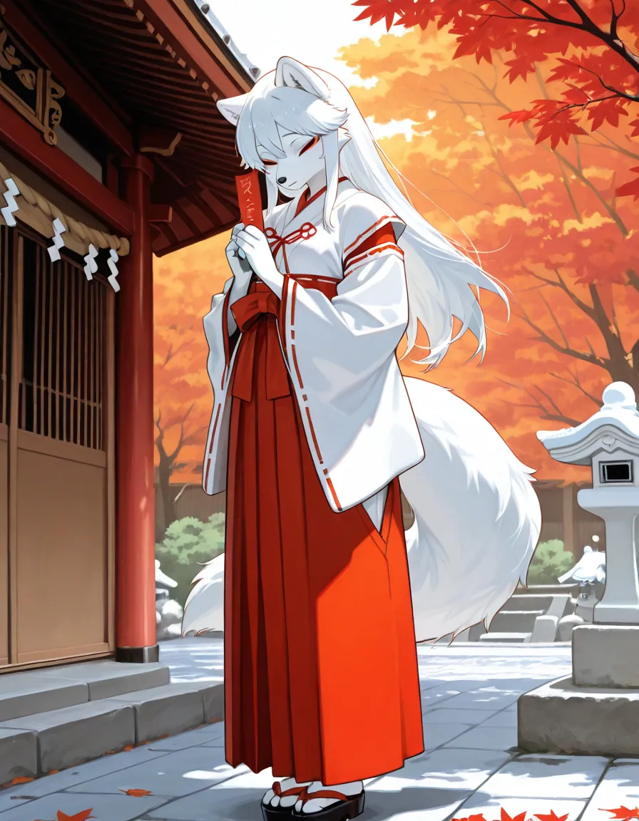 Cattori Hanzo - Fox Eyed Shrine Maidens page 1 full