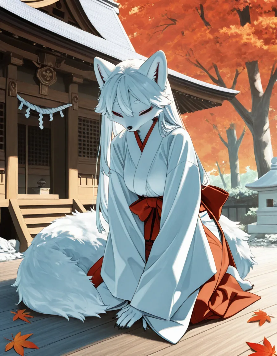 Cattori Hanzo - Fox Eyed Shrine Maidens page 3 full