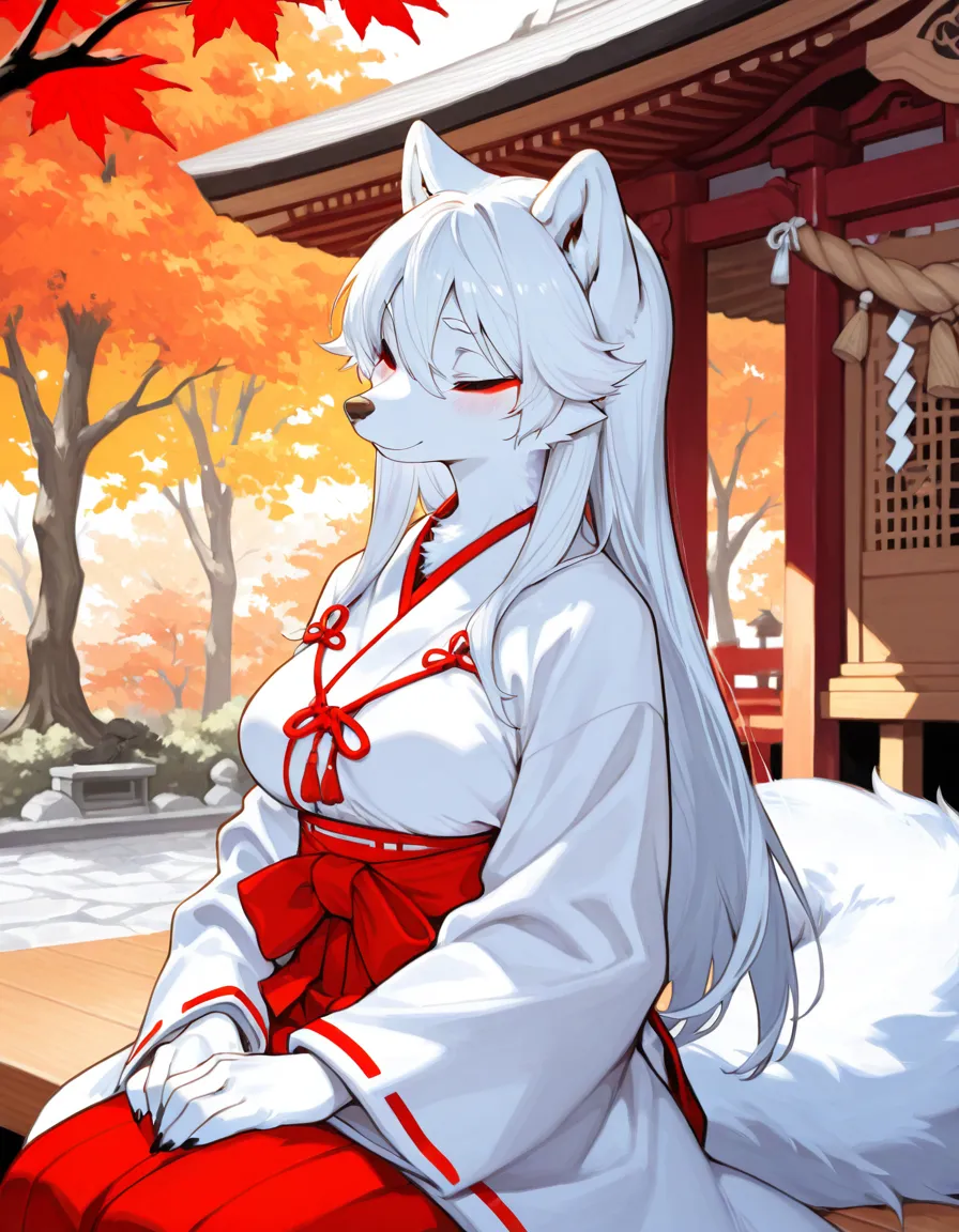 Cattori Hanzo - Fox Eyed Shrine Maidens page 4 full