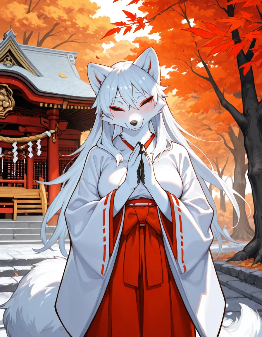 Cattori Hanzo - Fox Eyed Shrine Maidens page 5 full