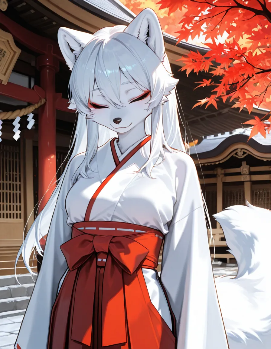 Cattori Hanzo - Fox Eyed Shrine Maidens page 8 full