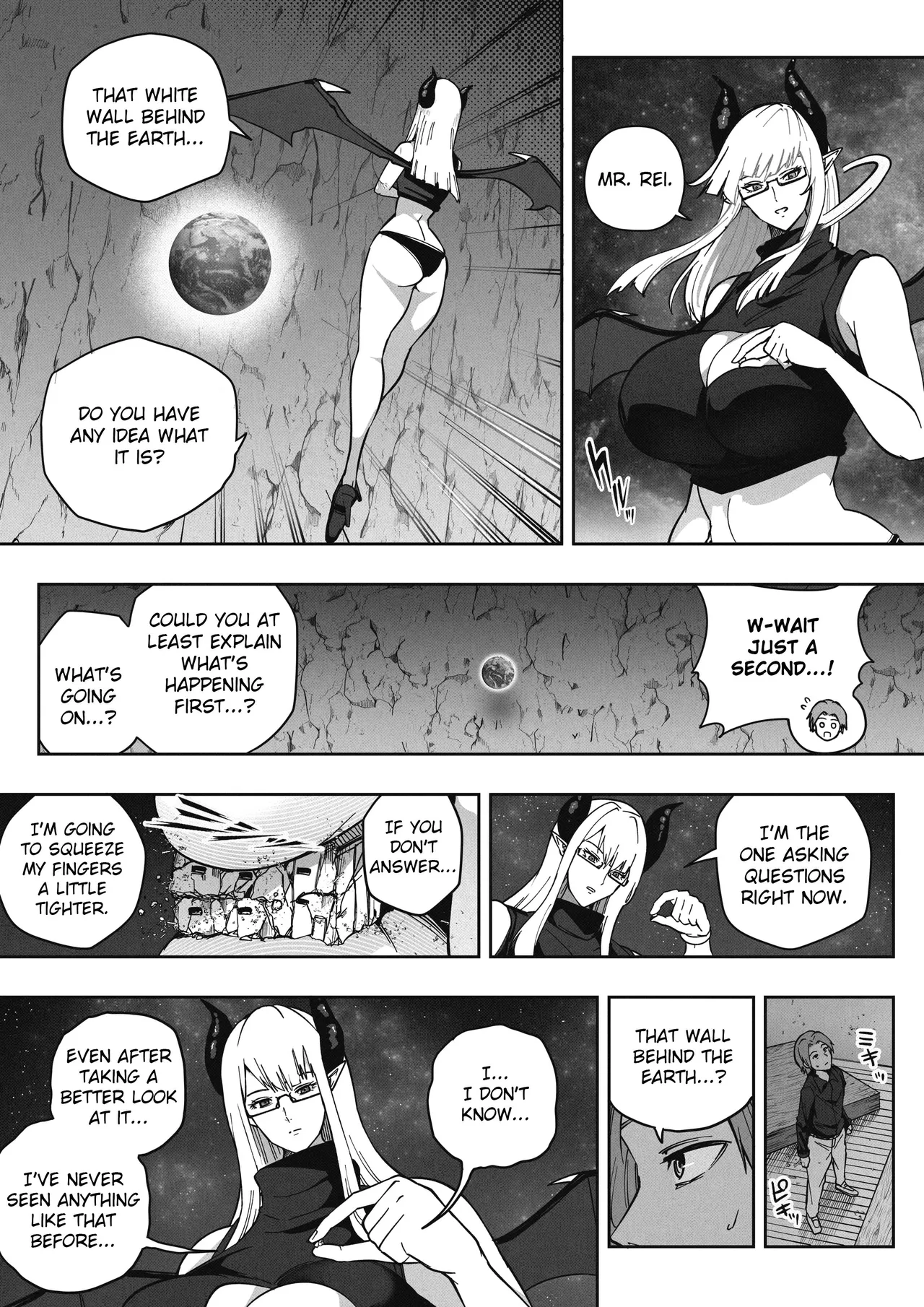 A 168 Billion km Tall Girl Toys with the Mere 10,000 km Earth page 7 full