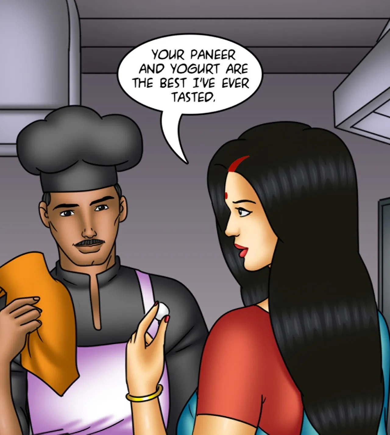 Savita Bhabhi Episode 144 Milking It page 5 full