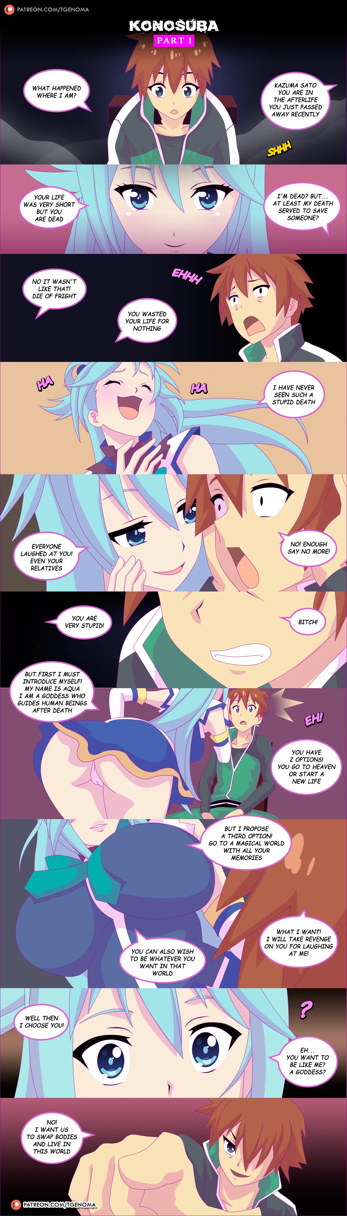 Konosuba! page 1 full