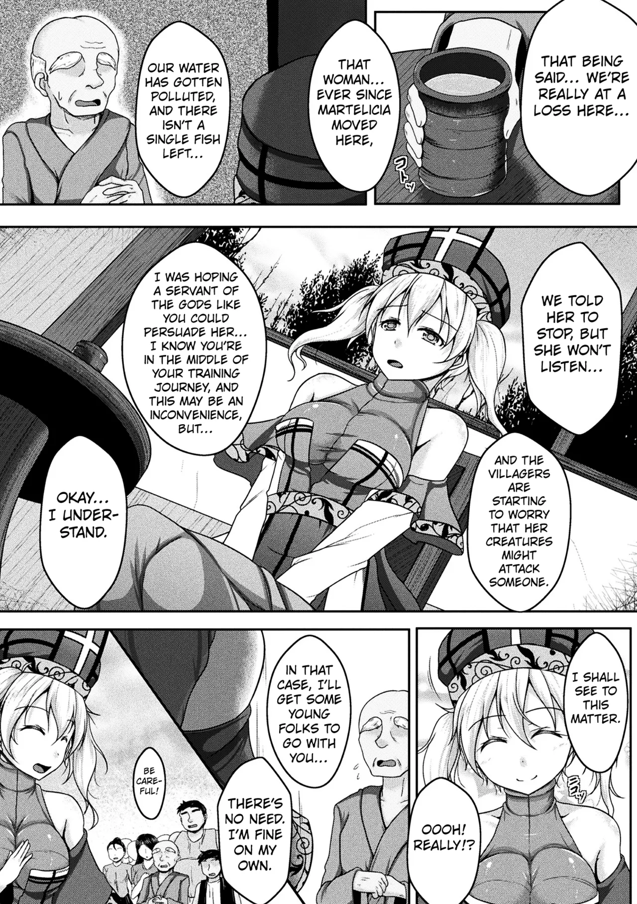 Tentacles Are Living Things Too, So Be Gentle With Them  2D Comic Magazine Shokushu Les Vol. 2 page 2 full