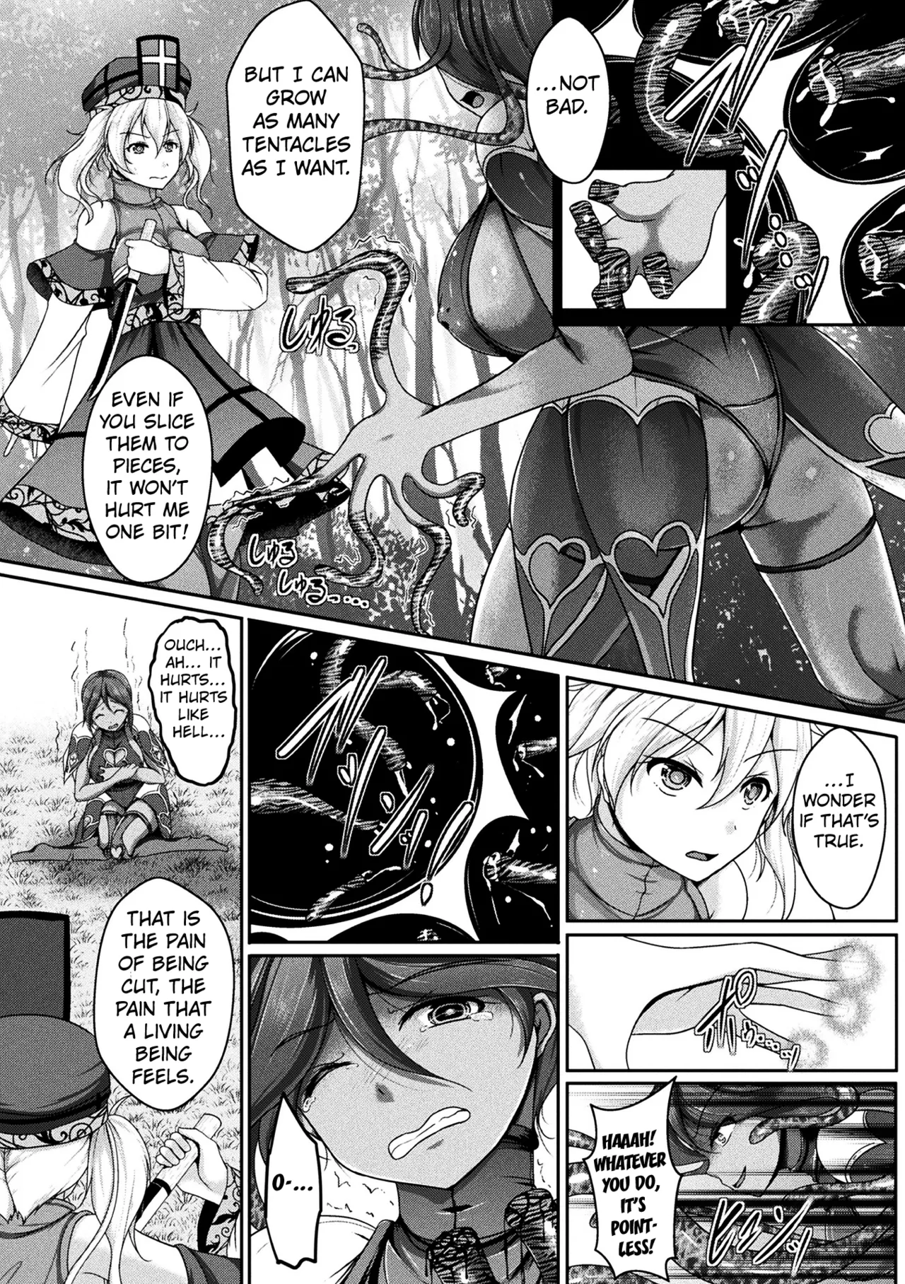 Tentacles Are Living Things Too, So Be Gentle With Them  2D Comic Magazine Shokushu Les Vol. 2 page 4 full