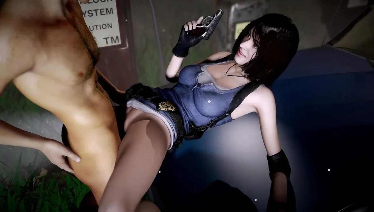 Jill Valentine From Resident Evil Has Sex On A The Car page 10 full