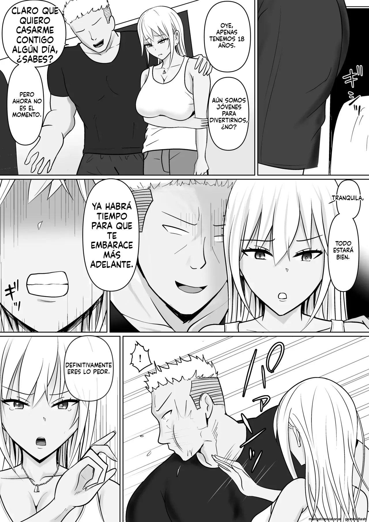 Class no Yankee Joshi ni Hyoui 7  MTL page 9 full