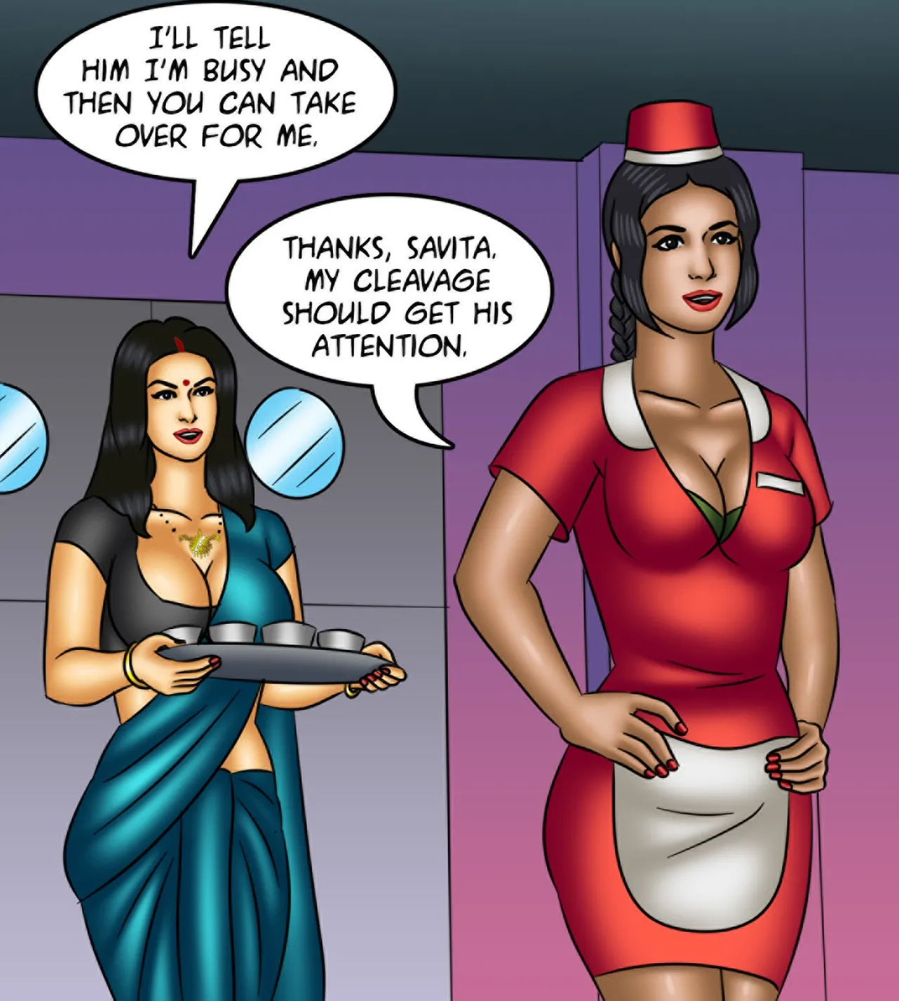 Savita Bhabhi Episode 141 The Artist s Muse page 7 full