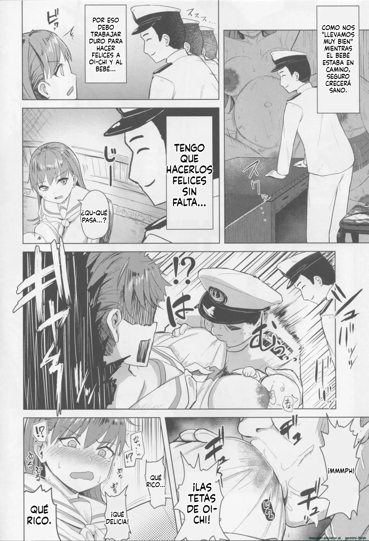 Ooicchi no Onaka ni Aka-chan ga Imashita | En el Vientre de Oichi page 3 full