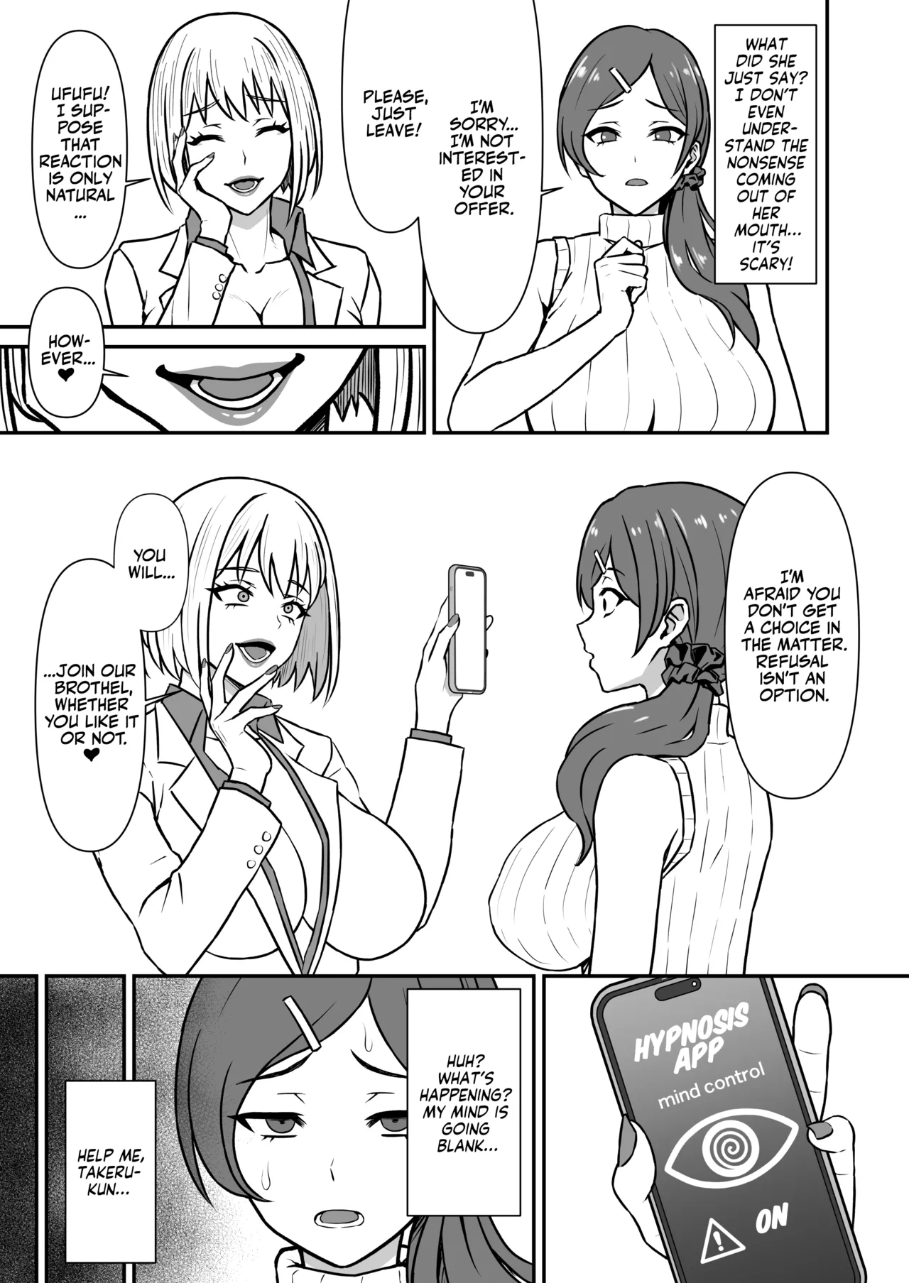 Hitozuma Kairou ~Danna Omoi no Hitozuma wa Saimin de Midara na Fuuzokujou e Kawarihateru~ | Married Woman Rebrand page 4 full