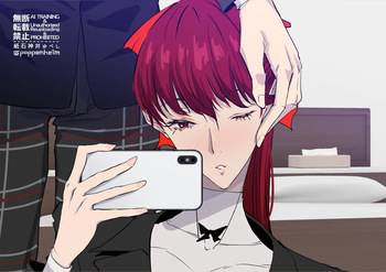 Kasumi-chan selfie cover