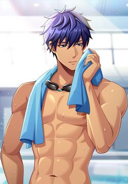 競パン男子画集⑤ / 閉館後のプールで赤瀬に責められたい黒須の妄想