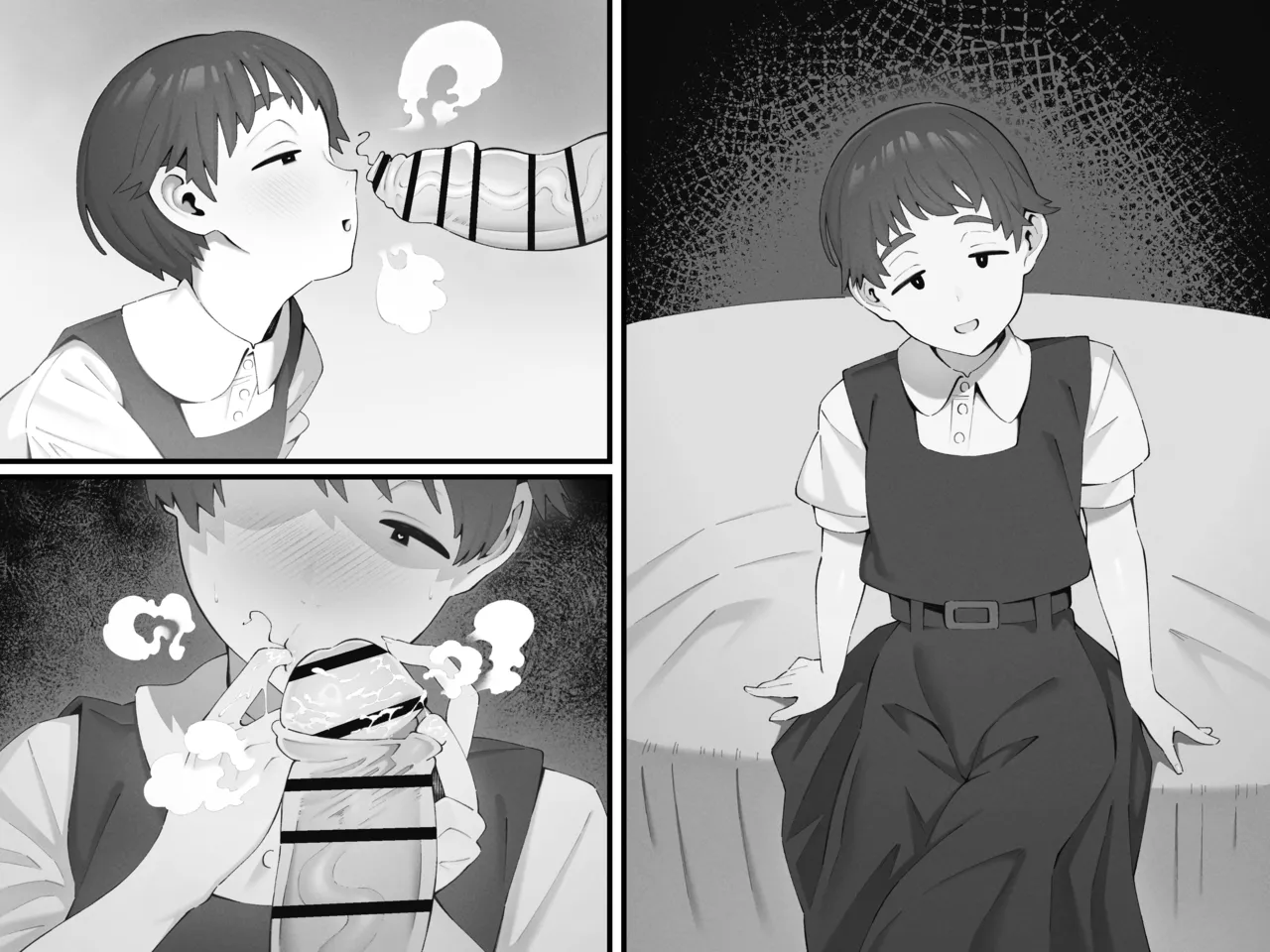 懐きすぎてオナネタまで『あなた』のマネしちゃう友達の妹 page 3 full