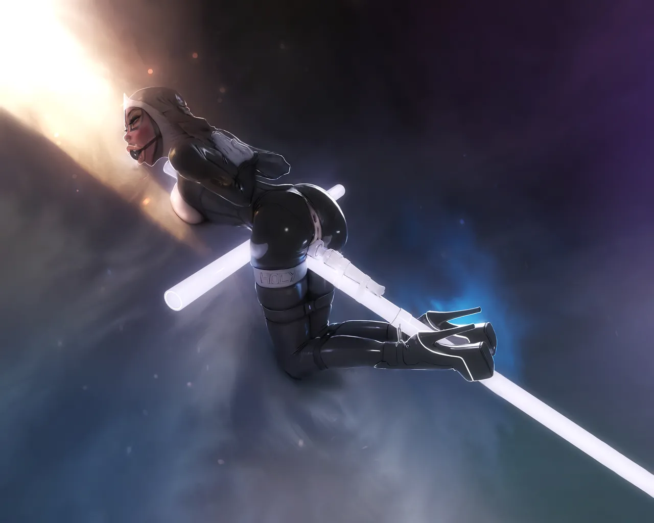 Baptism of this cute shiny nun page 1 full