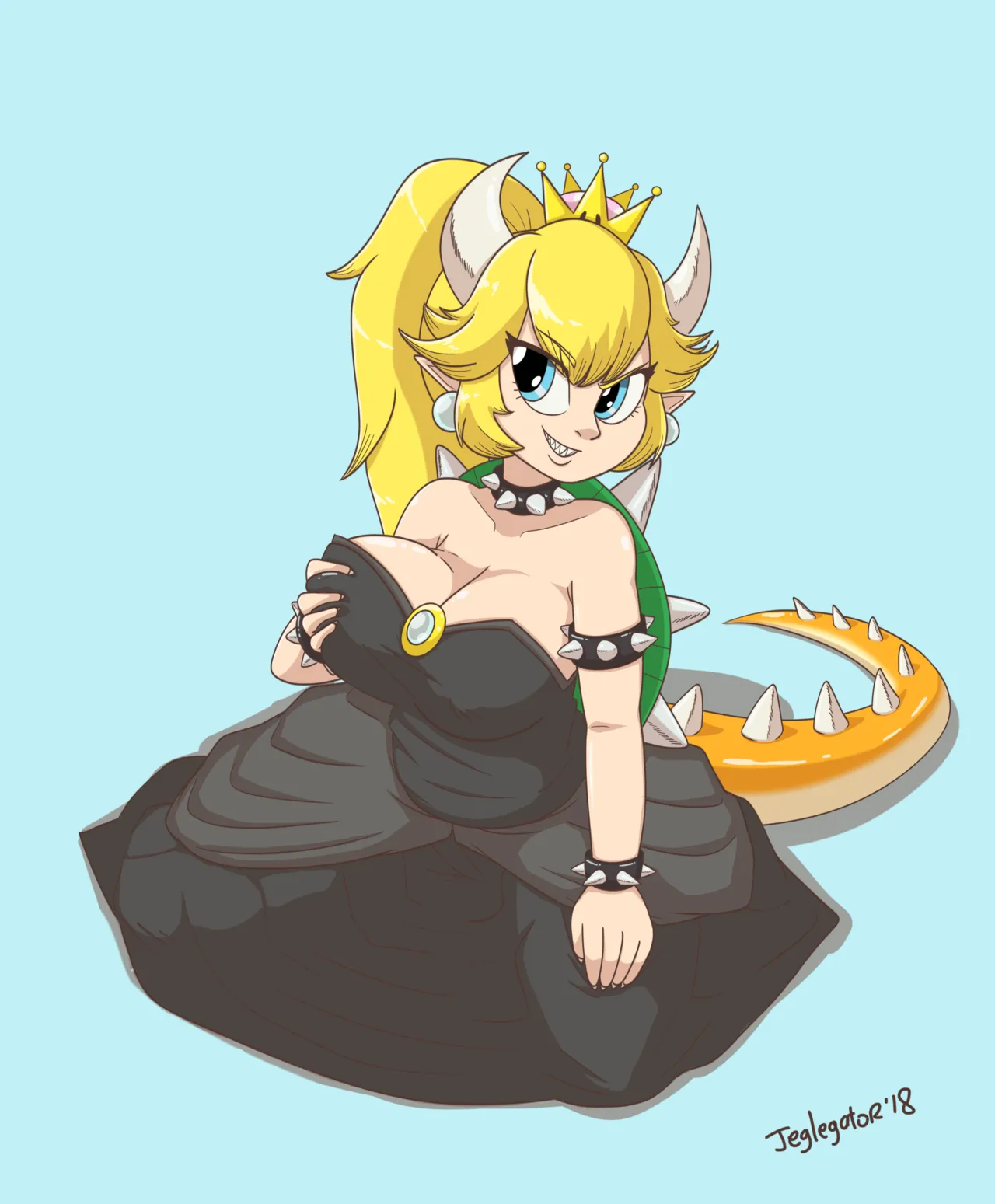 Bowsette page 1 full