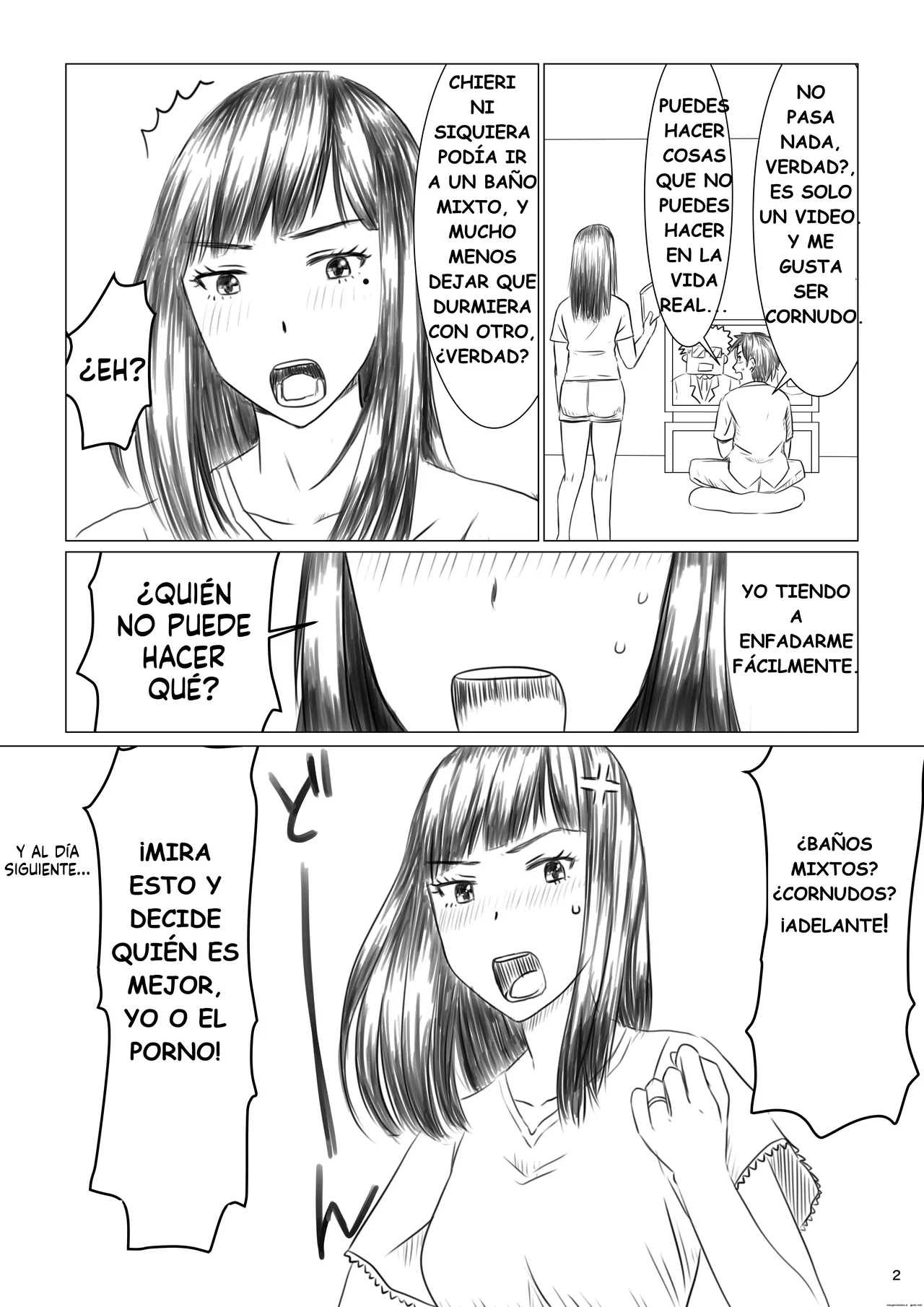 Chieri-san wa Makerarenai! Netorase Konyoku Onsen page 4 full