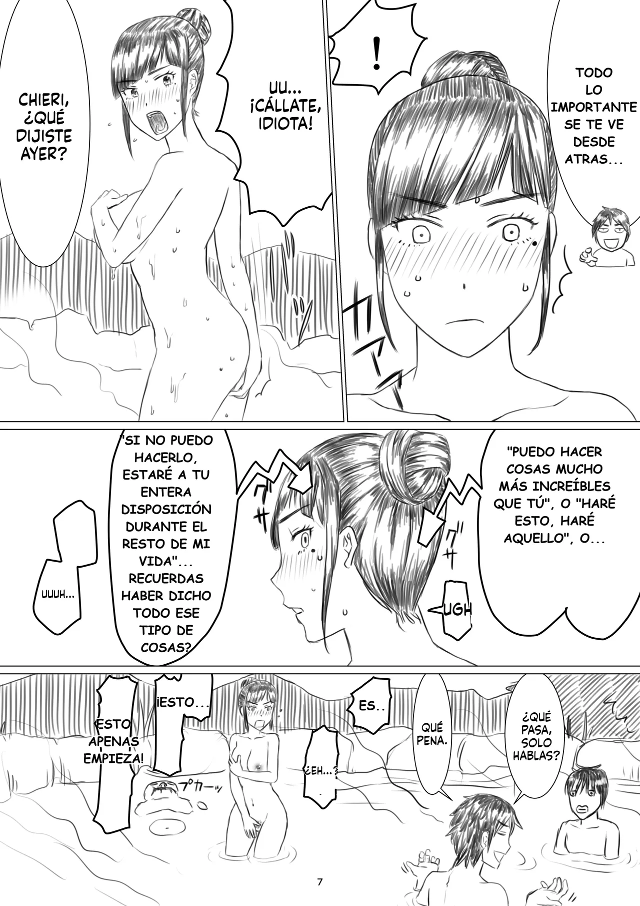 Chieri-san wa Makerarenai! Netorase Konyoku Onsen page 9 full