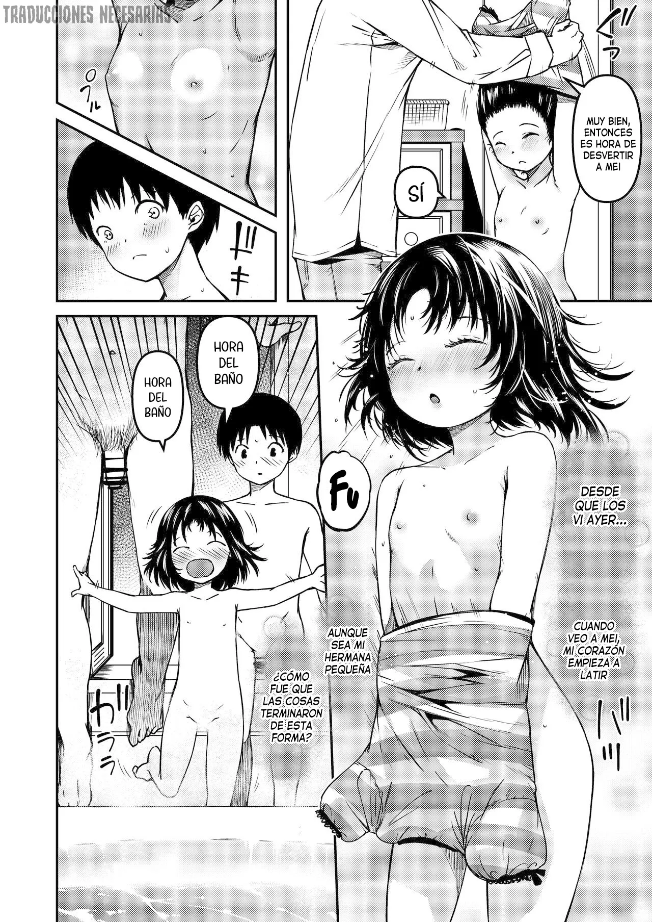 Imouto to Papa to Boku no Fukuzatsu na Katei Jijou - Mi hermana menor, mi papá y yo tenemos una relación familiar complicada page 7 full