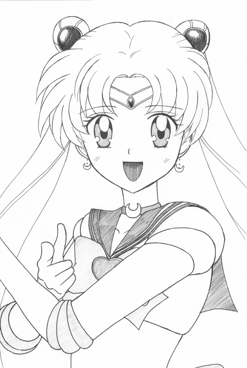 sailor moon art compilation page 10 full