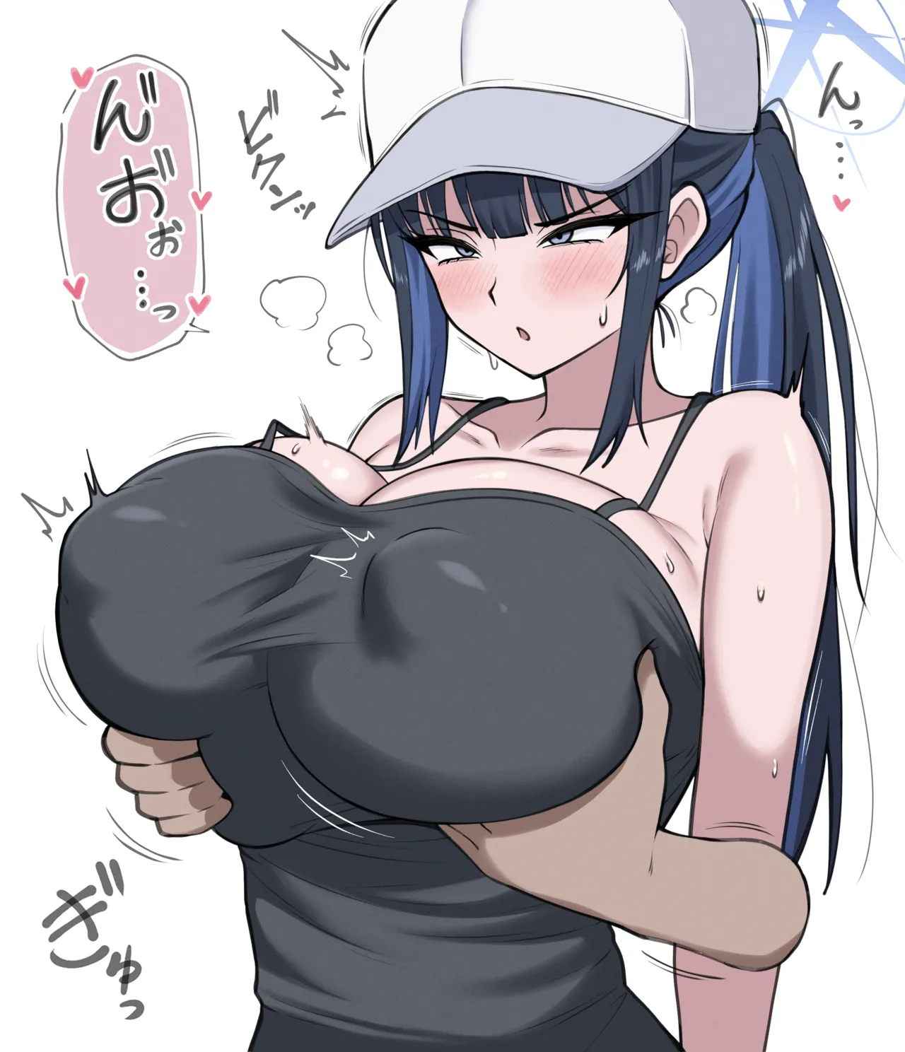 Rehab Sketches: Saori - Expression Variations and Text-Free Variations page 2 full