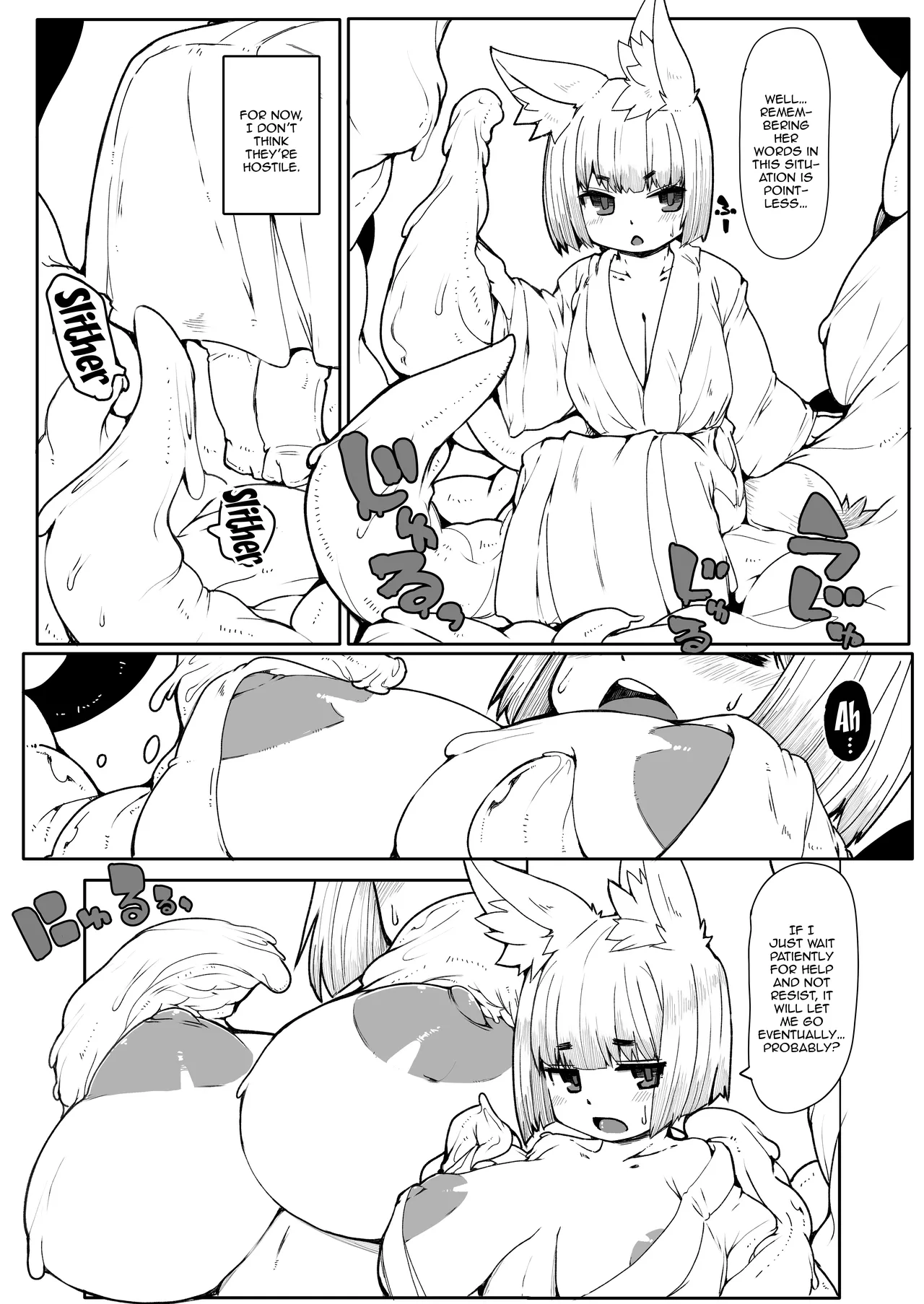 Okitsune Loli Baba Rough Maker &amp; Kouiu Situ Iiyone Hon | Kitsune Hag-Brat Laugh Maker and Book Of Situations I Like page 4 full