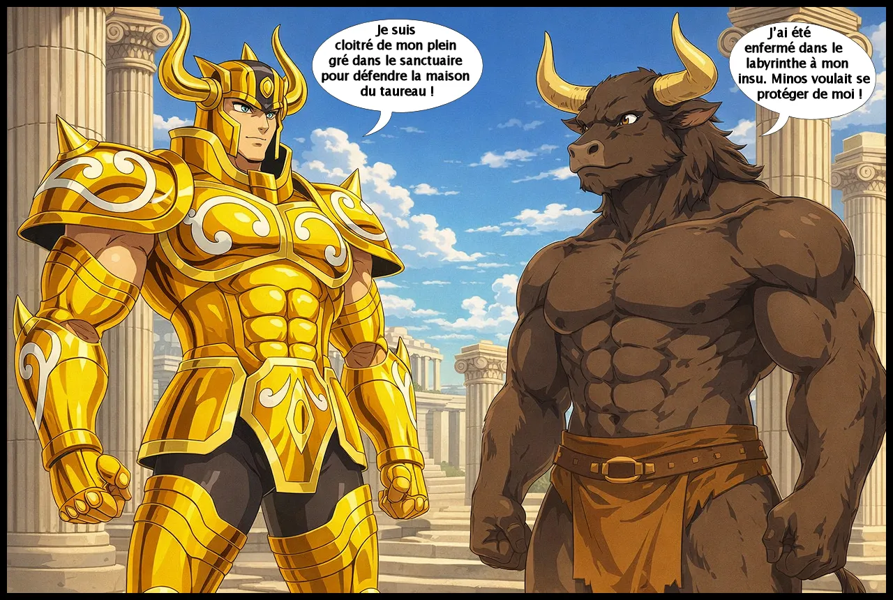 Theme: Minotaur – Part 4 – Saint Seiya – Artist: Nikocreations –  – page 7 full