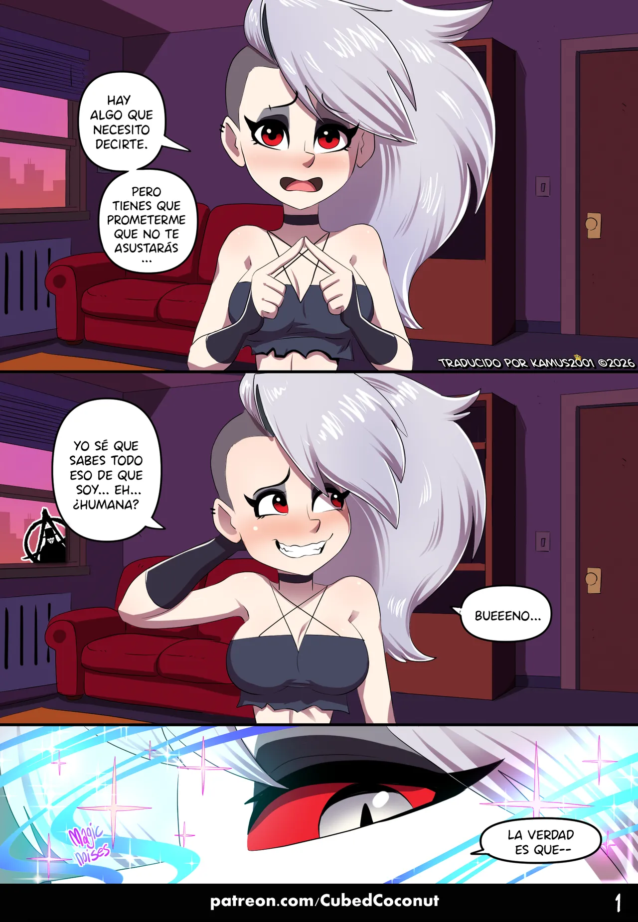 The Human and the Hellhound page 1 full