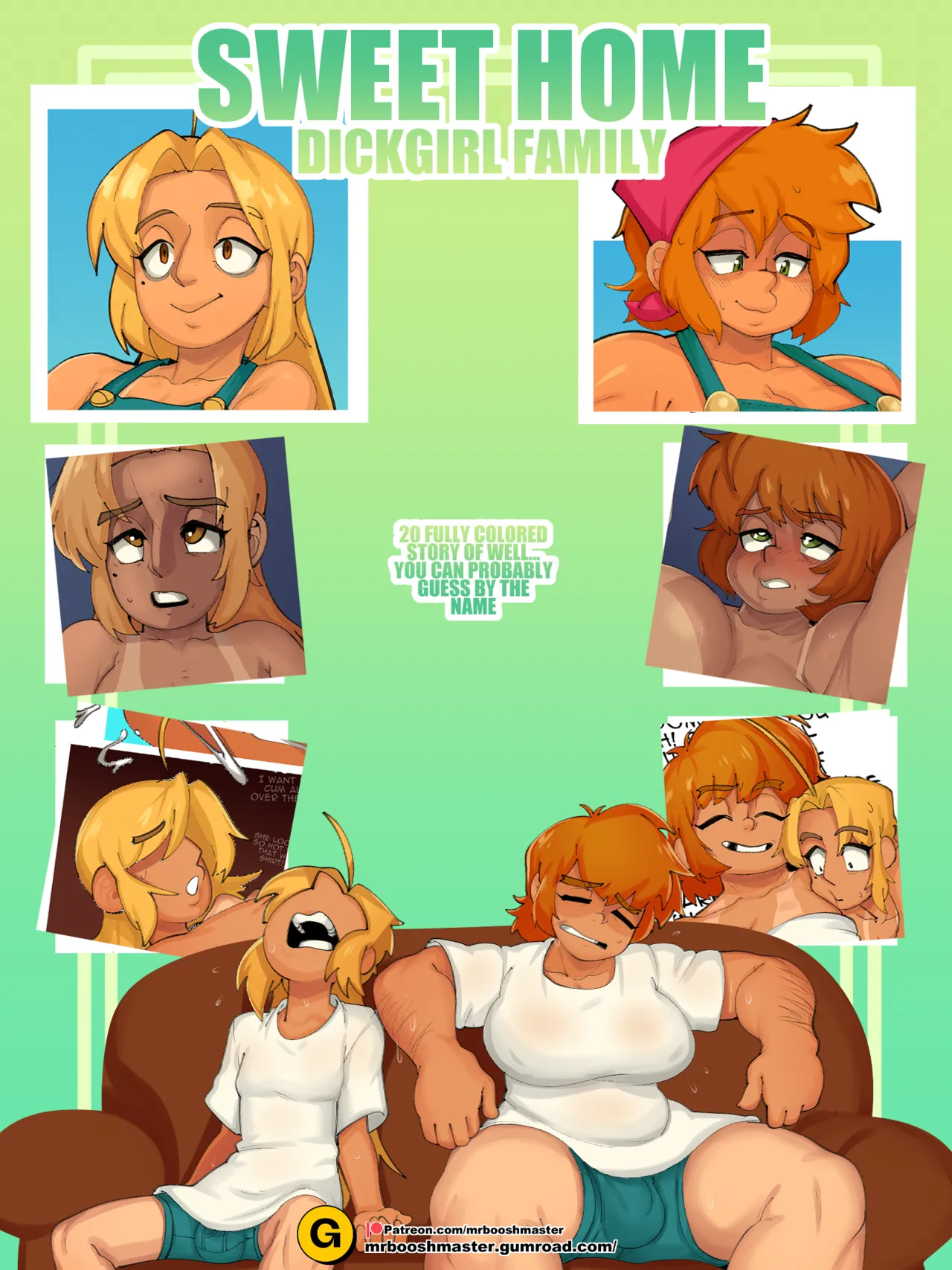 Sweet Home Dickgirl Family page 1 full