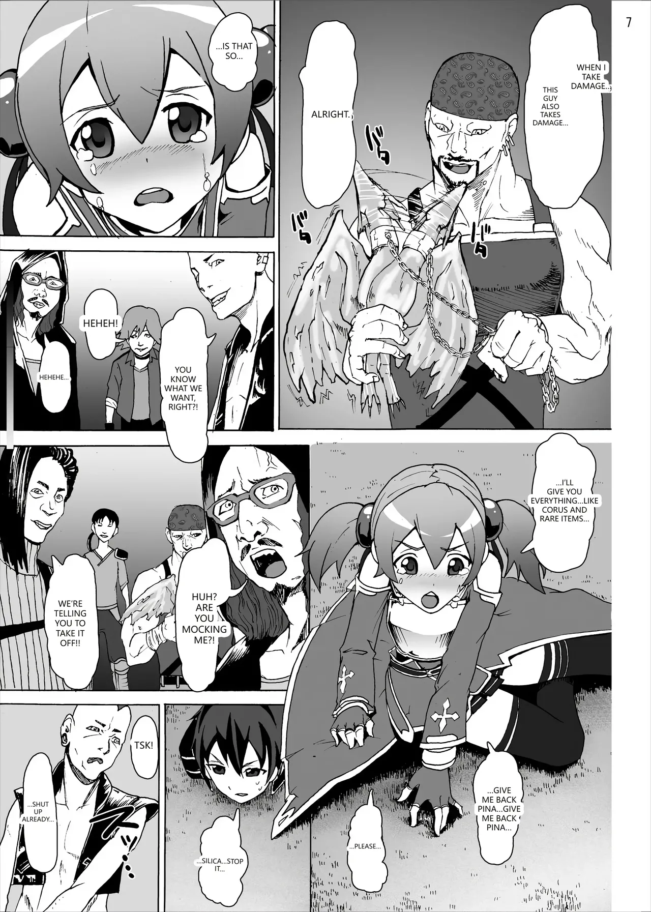 Silica no Rape Jigoku Online page 6 full