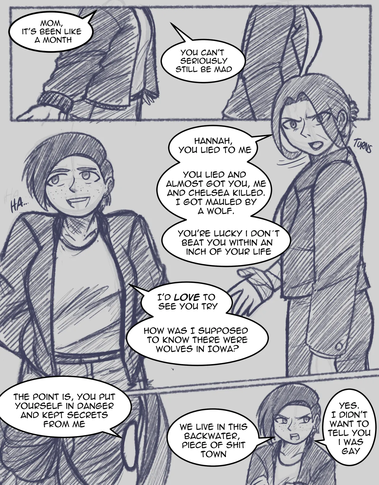 My Mother is a Werewolf! page 1 full