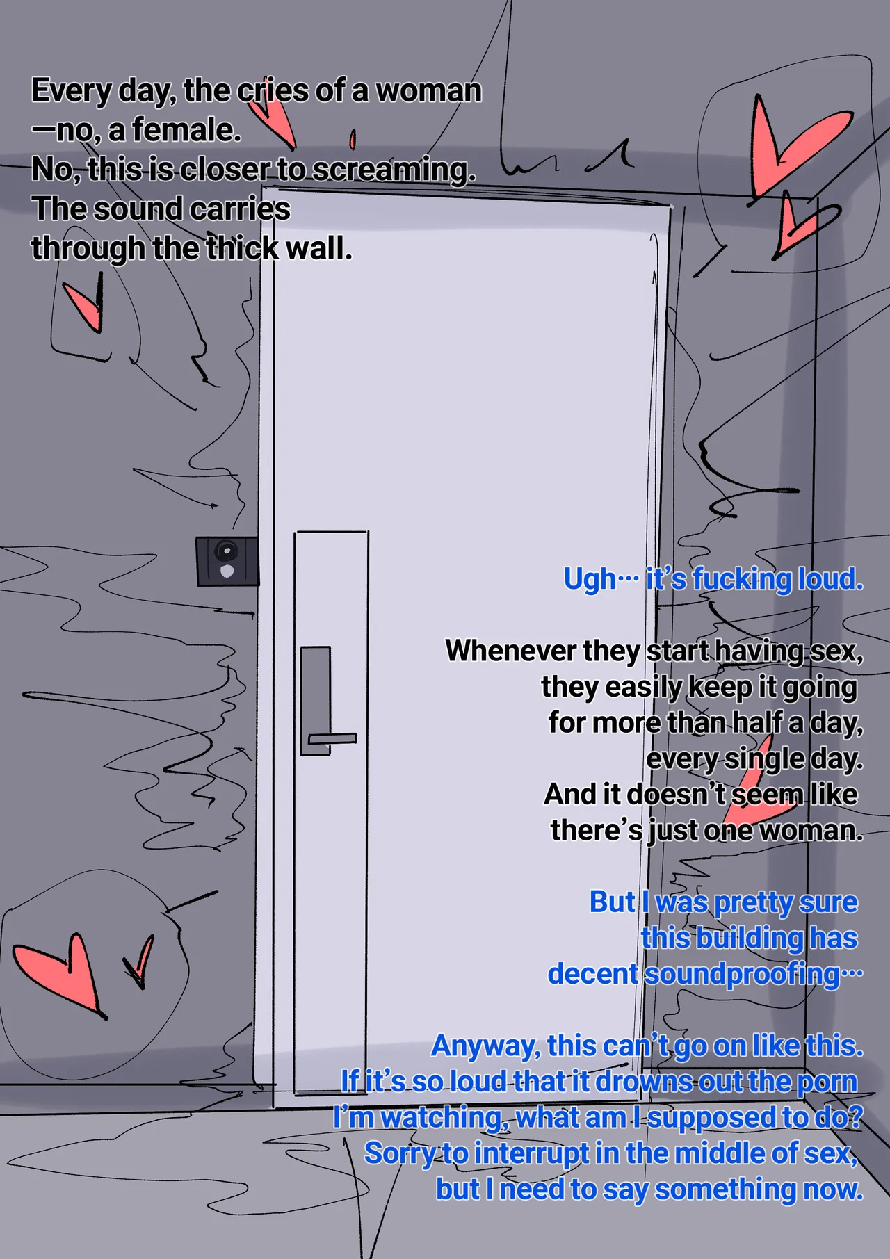 Futa Girl Next Door Is Too Loud page 2 full