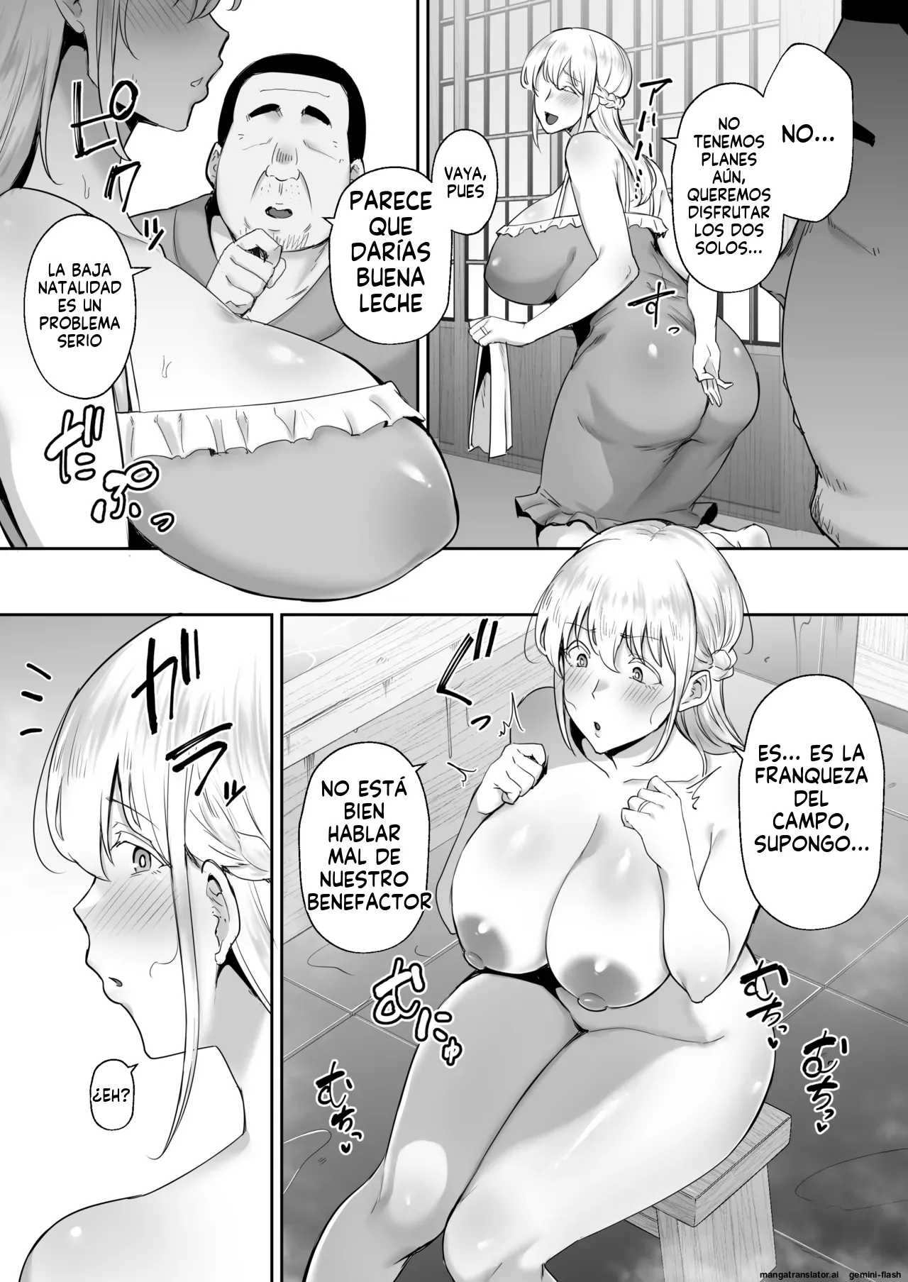 Netorareta Bakunyuu Blonde Zuma Elena 1  MTL page 7 full