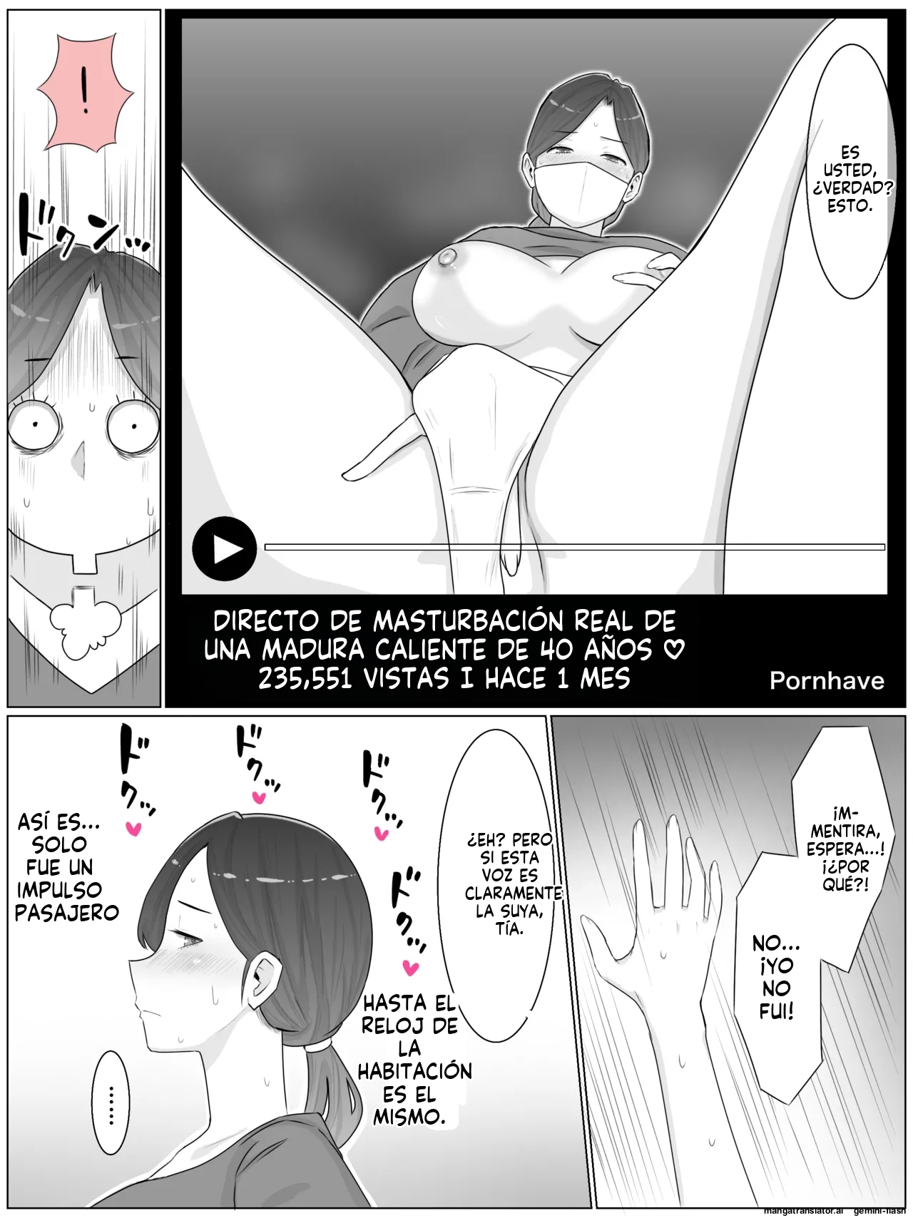 Iinari Kyonyuu Haha Natsumi  Oi ni Eroi Fukugyou ga Barete Kuchidome Koubi Shiteimasu  MTL page 7 full