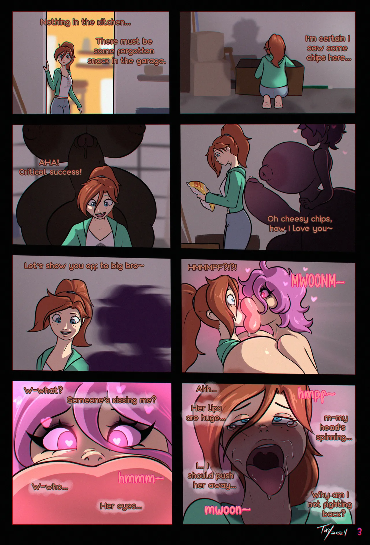 Night of the Shambling Bimbos page 3 full