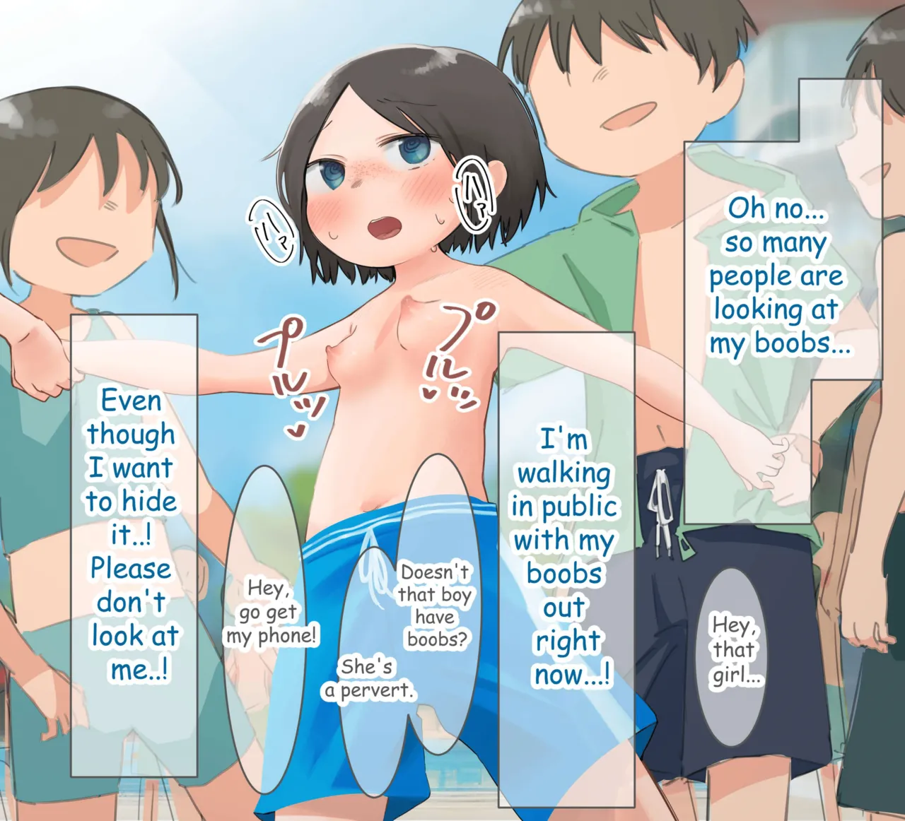 Mizugi Hagitori no Ijime o Ukeru Onnanoko I Girl stripped naked in pool page 6 full