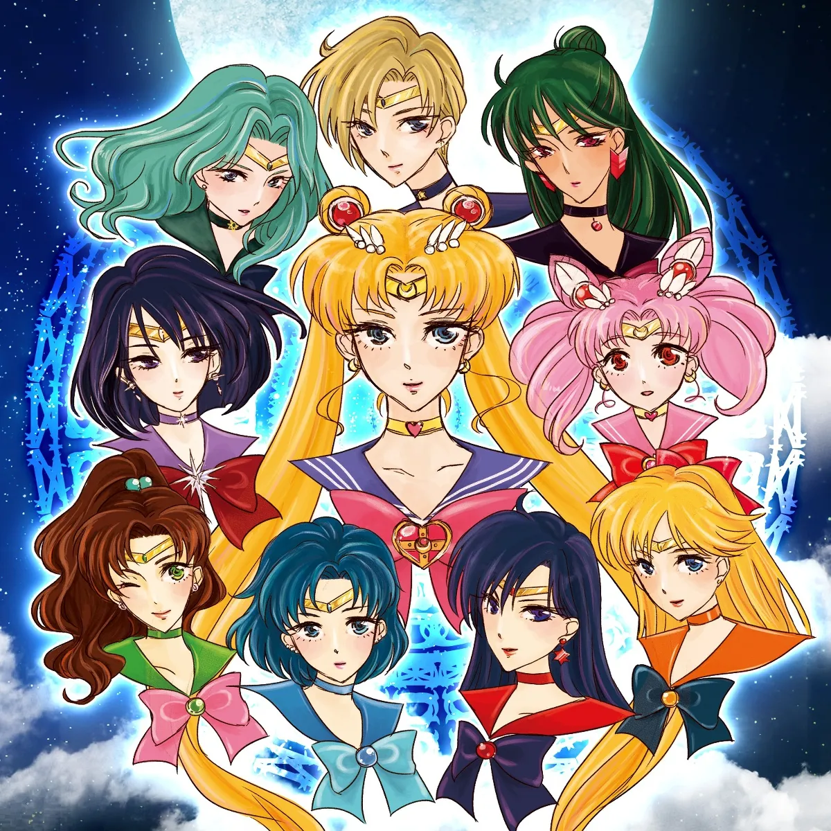 sailor moon art compilation page 3 full