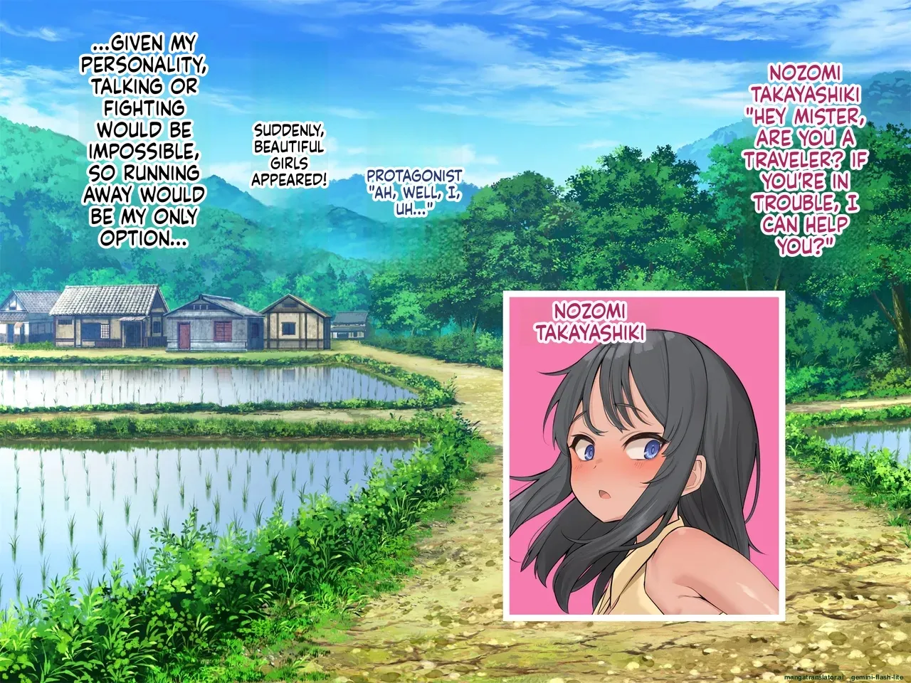 Haramigoro no Inaka Musume-tachi ga Kozukuri Segamu Hatsujou Mura  MTL page 7 full